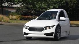 Carro eléctrico de tres ruedas sale a la venta en Estados Unidos y Canadá 