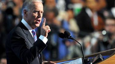 Joe Biden acepta nominación para vicepresidente de EE.UU. con críticas a Romney