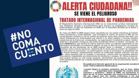 OMS no decretará confinamientos con firma de tratado de pandemias 