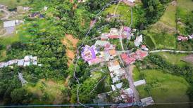 Deslizamiento en Alajuelita agrietó viviendas y pone en riesgo a 20 familias de calle El Mango