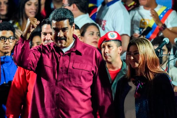 Resultado de imagen para Maduro logra la reelecciÃ³n en Venezuela