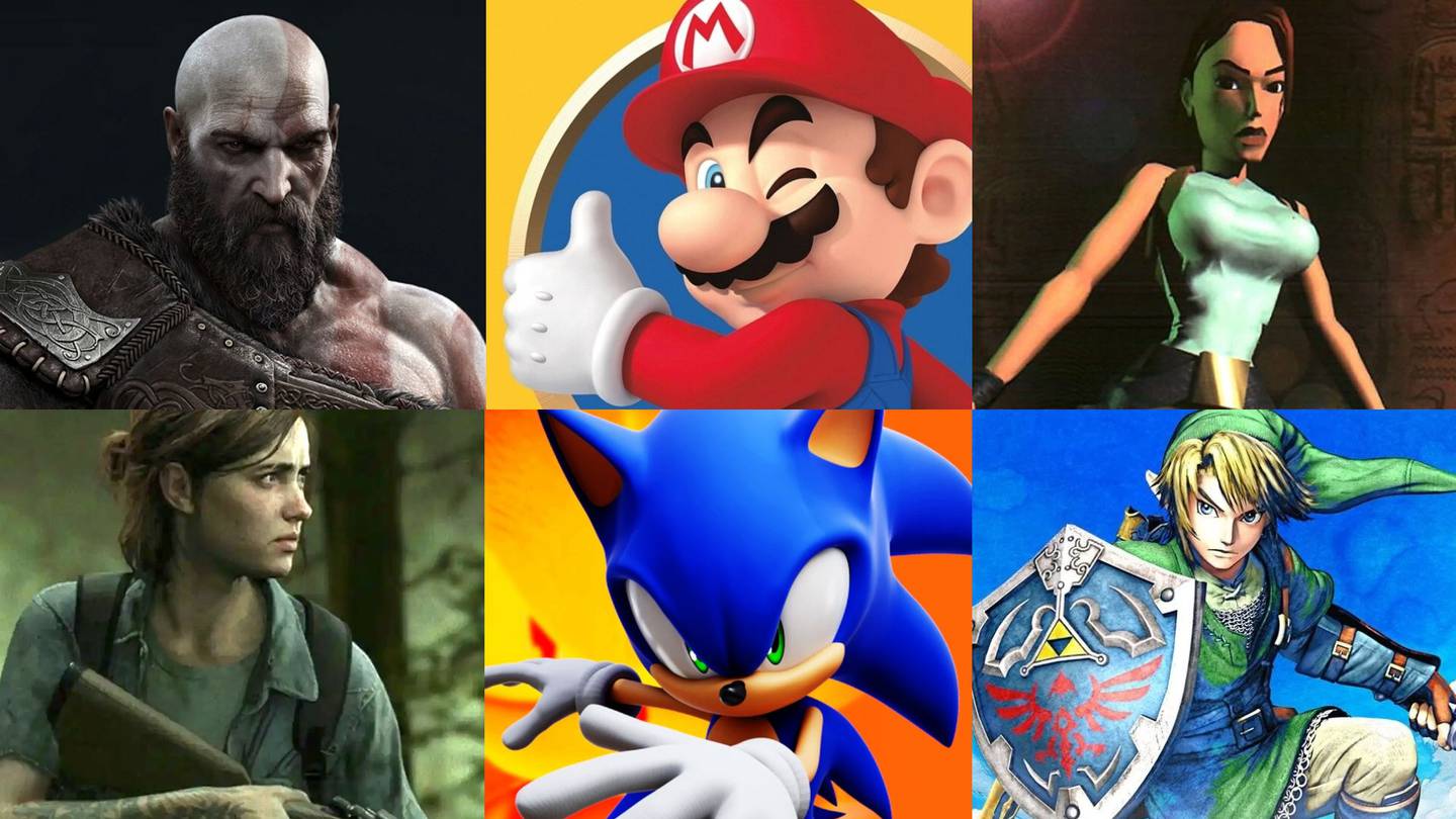 Miles de jugadores votaron entre Mario, Sonic, Kratos y Lara Croft para definir al personaje de videojuegos más icónico de todos los tiempos