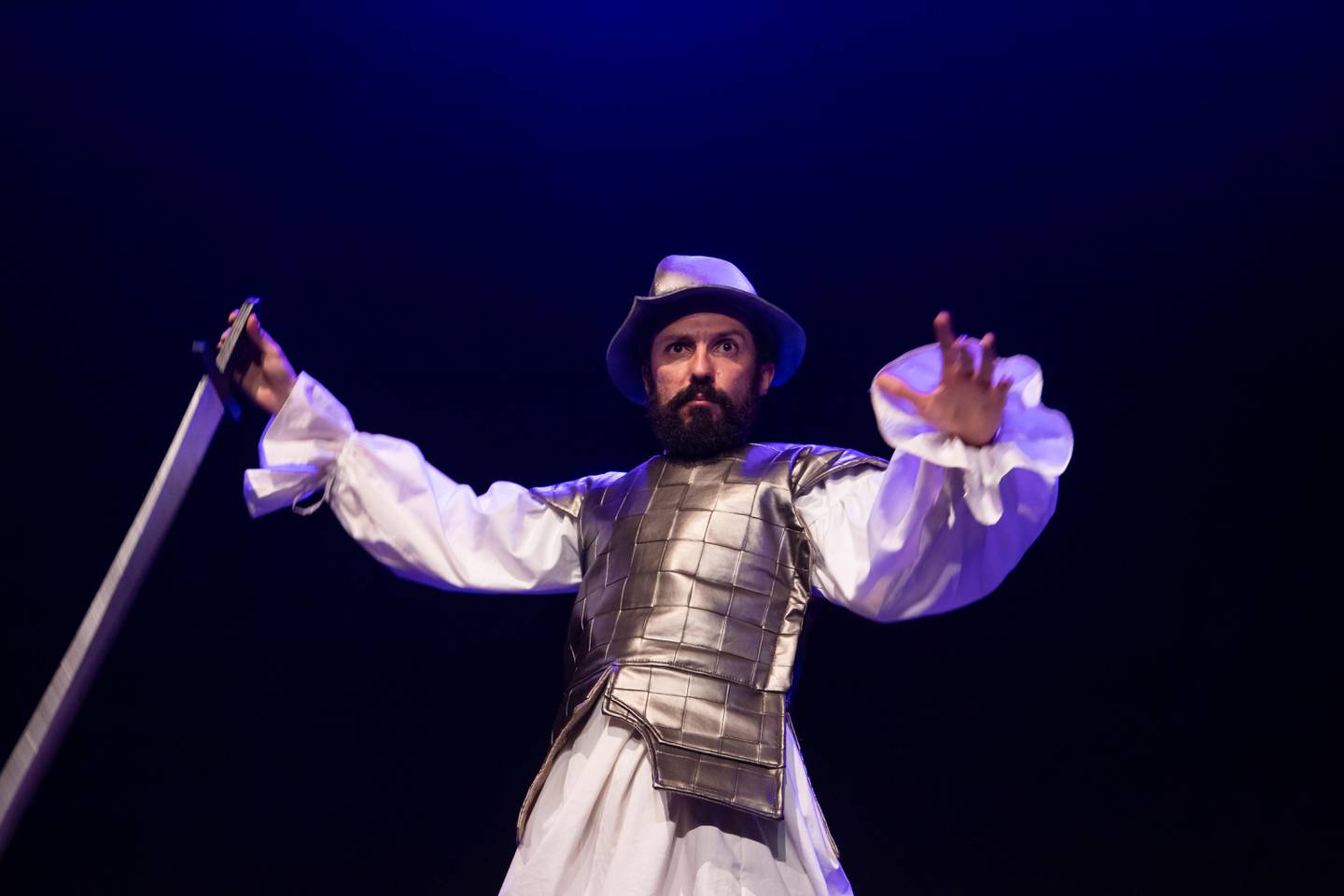 Carlos Miranda es uno de los dos actores que rotará el rol principal en 'Don Quijote de la Mancha'.
