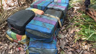 Policía encuentra 773 kilos de cocaína en Osa