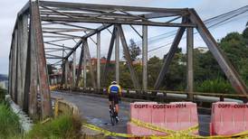 Puente ‘bailey’ en Cartago seguirá cerrado hasta el 17 de noviembre 