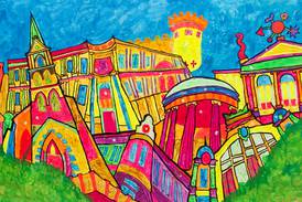 Ciudad, color y homenaje, de la mano de Carlos Tapia