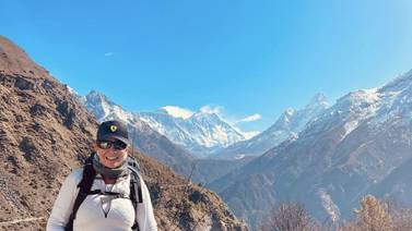 Chef Lorena Velázquez cumple su meta: llegó al campo base del Everest
