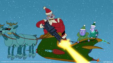 Los dibujos animados también celebran la época navideña