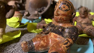 Costa Rica repatrió 395 piezas precolombinas recuperadas en Estados Unidos