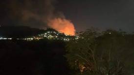 (Video) Viento incide en rápida propagación de incendio en Guanacaste: 45 hectáreas de vegetación afectadas