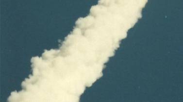   Hallan fotos inéditas de la explosión del Challenger