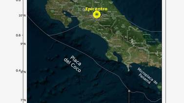Temblor de magnitud 3,6 en San Rafael de Heredia