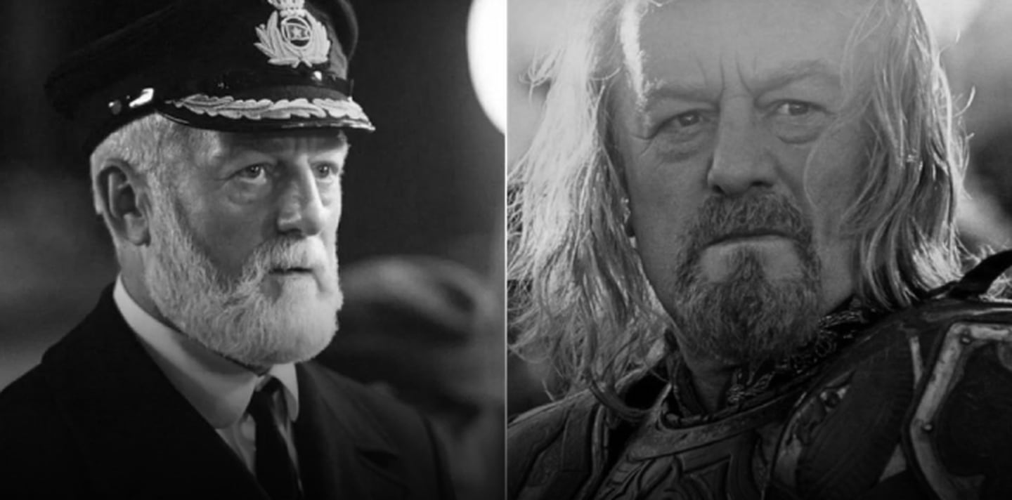 Bernard Hill es reconocido por su interpretación del capitán del 'Titanic'.