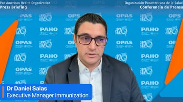 Daniel Salas: Sarampión, difteria y polio podrían regresar a la región si se descuida la aplicación de vacunas