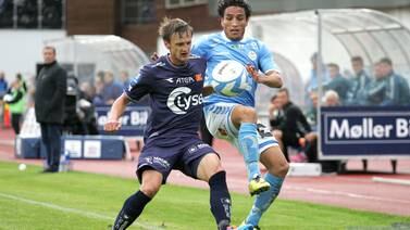 Randall 'Chiqui' Brenes anotó dos goles en empate 2-2 del Sandnes Ulf