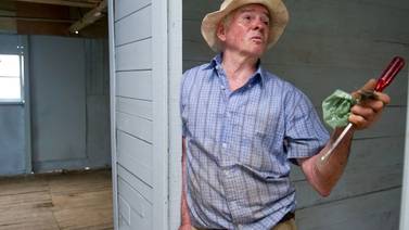 Agricultor  de 70 años prefirió rehacer su casa