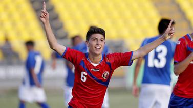 Selección Sub-17 de Costa Rica suma dos victorias con goleada ante Haití 