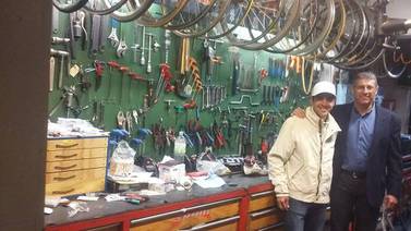 México le da la bienvenida al ciclista tico Román Villalobos con una temperatura de cero grados
