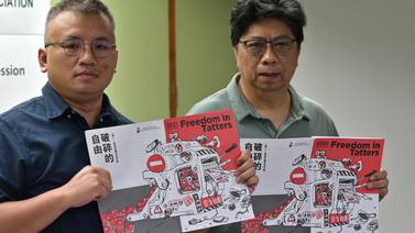 Periodistas de Hong Kong denuncian ataques contra la libertad de prensa