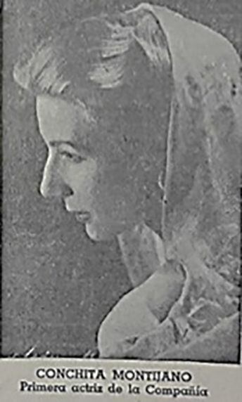 Imagen de la destacada actriz publicada en la página 16 de 'La Nación' del 20 de abril de 1951.