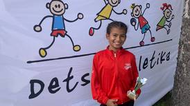 Orgullo tico: Niña de 9 años sube al podio en su primera competencia de marcha en Europa 