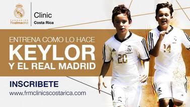 Real Madrid realizará clínica de fútbol en Costa Rica