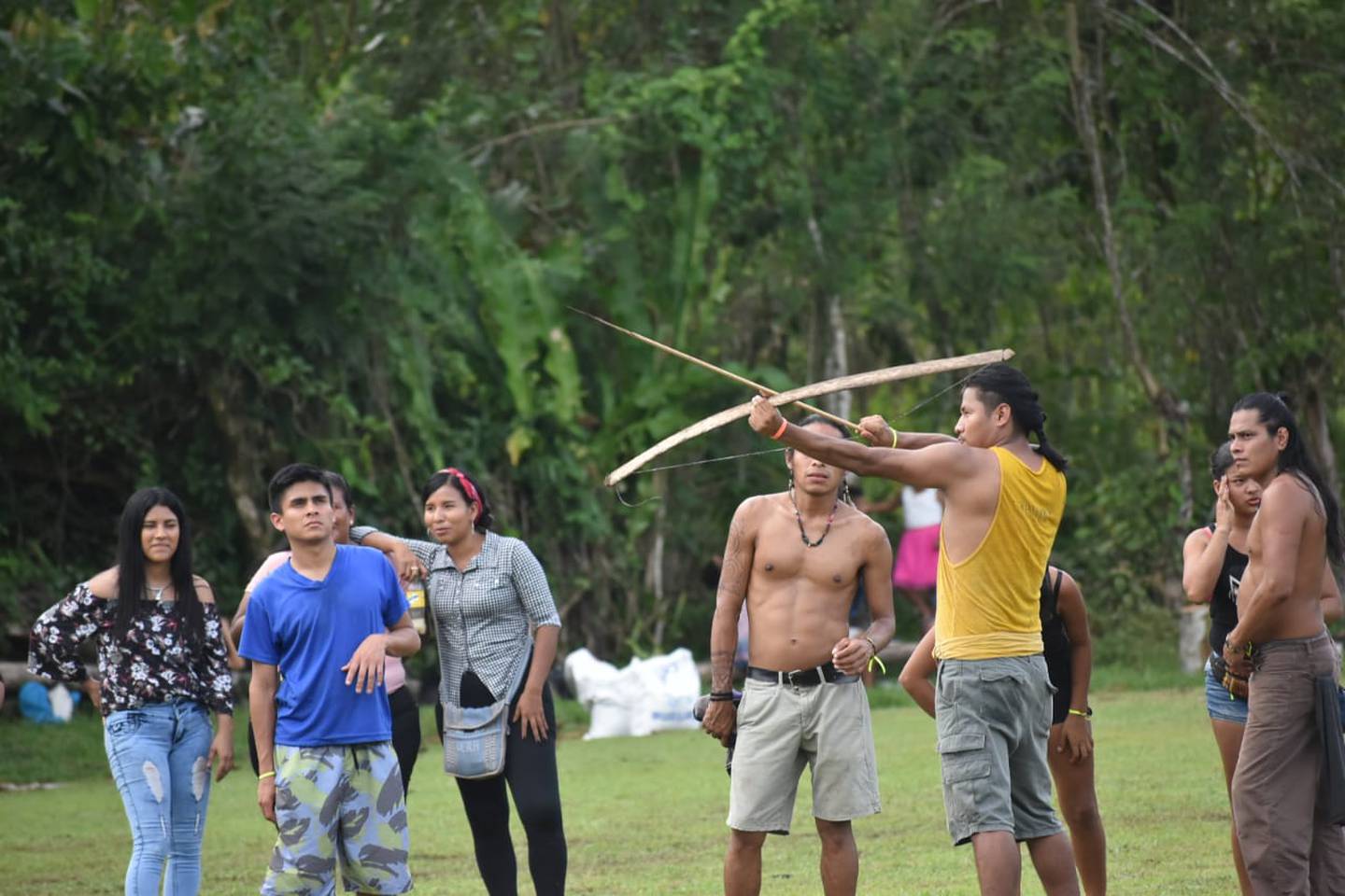 El uso del arco y la flecha también será incentivado en los 24 territorios indígenas del país por medio de la Federación Deportiva y Recreativa Indígena de Costa Rica. Foto: Cortesía del Icoder.