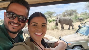 Natalia Rodríguez cumplió su sueño de conocer elefantes en África: ‘La emoción es indescriptible’
