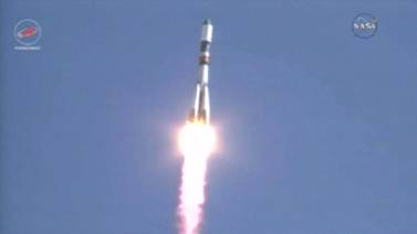 Rusia lanza con éxito una nave con suministros para la Estación Espacial Internacional