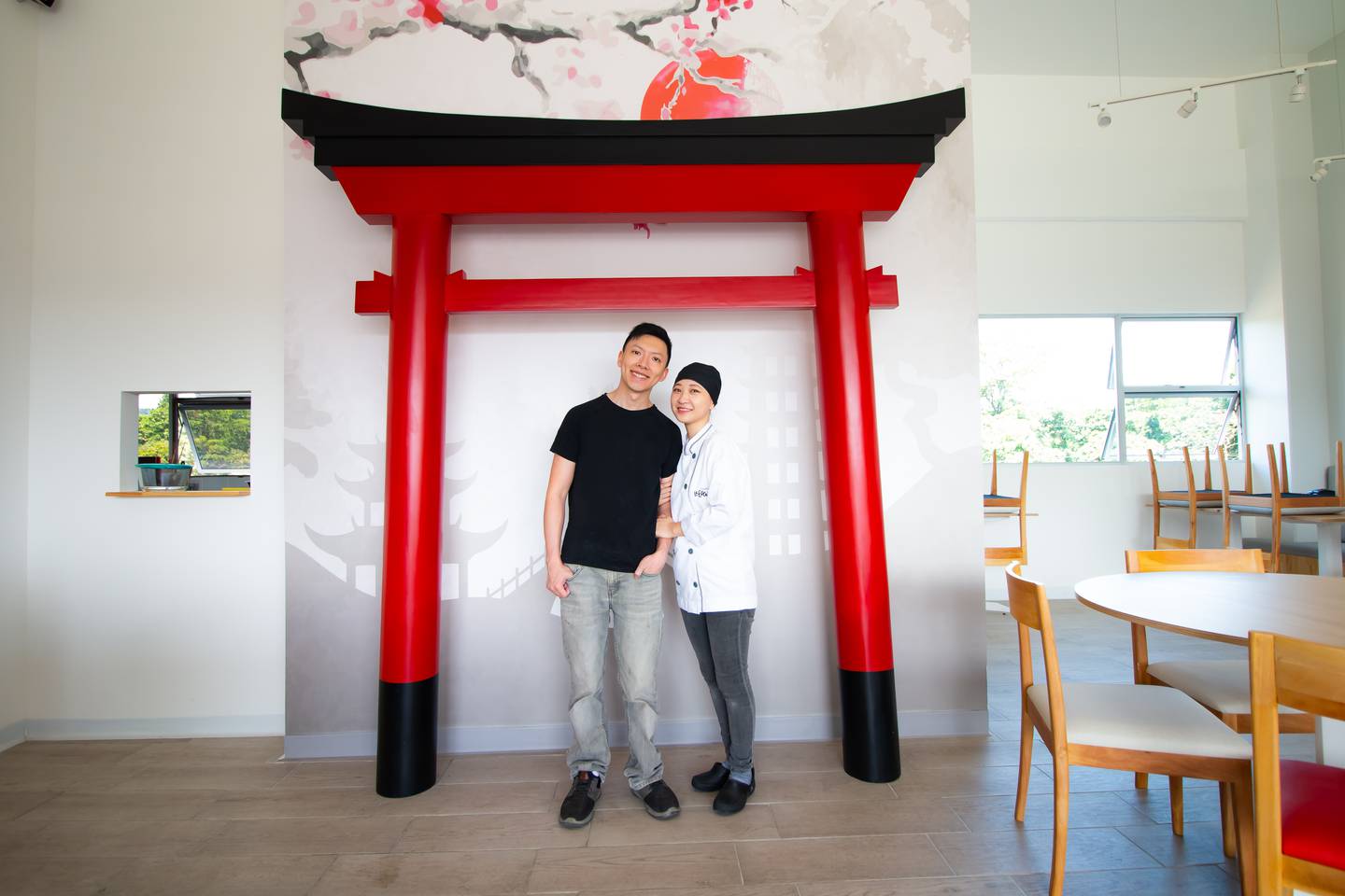 Freddy Chan y Melanie Liang, propietarios del restaurante Ramen Saki