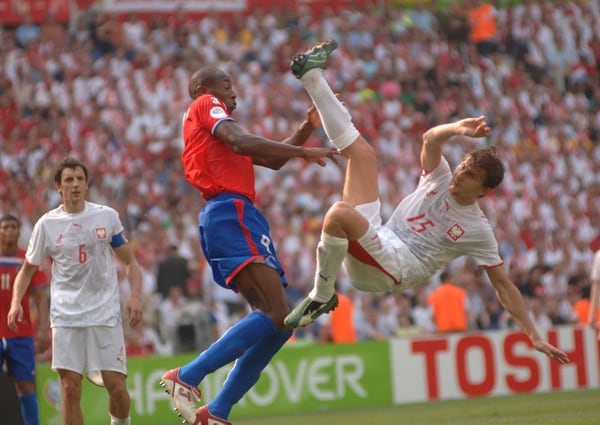 Resultado de imagen para Polonia 2 - 1 Costa Rica Mundial 2006