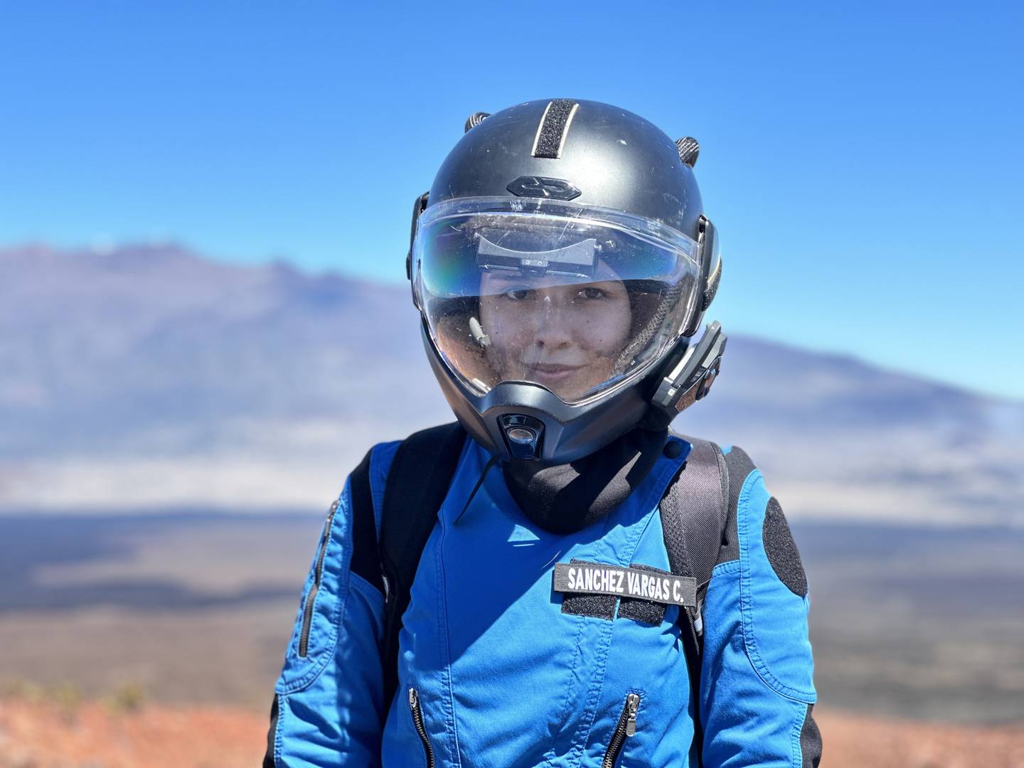 Catalina Sánchez Vargas tuvo una experiencia de gravedad cero, como las que viven los astronautas.

Fotografía: Cortesía