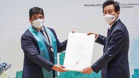 Carlos Alvarado recibe ciudadanía honorífica de la capital de Corea del Sur