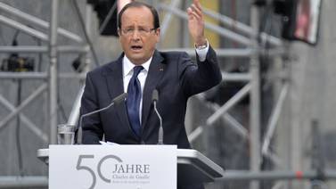 Franceses desilusionados con labor de Hollande