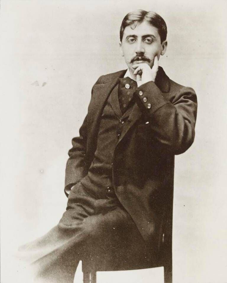 Foto de Marcel Proust en 1895 hecha por Otto Wegener (1849-1924).