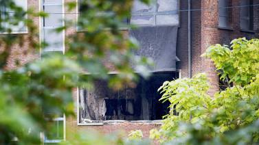 Cinco detenidos tras incendio criminal en un laboratorio judicial en Bruselas