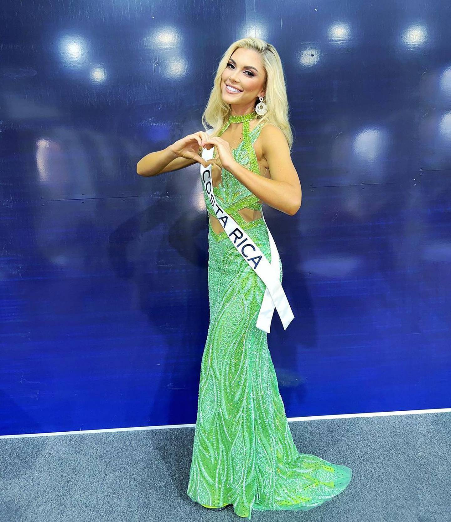 Lisbeth Valverde, Miss Costa Rica 2023 en Miss Universo.