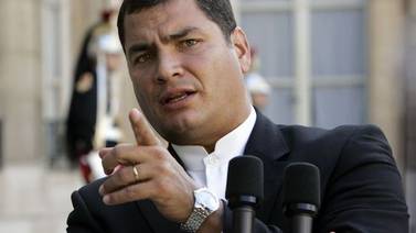 Expresidente Correa a la cabeza de campaña por reelección indefinida en Ecuador