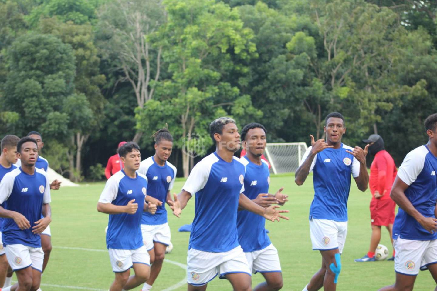 Selección sub20 Costa Rica, premundial Honduras