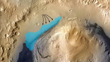 Un lago habría tenido condiciones para propiciar la vida en Marte