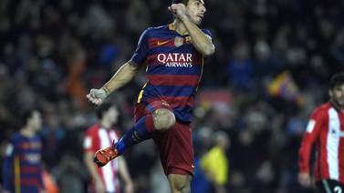 Barcelona golea 6-0 al Athletic con triplete de Luis Suárez