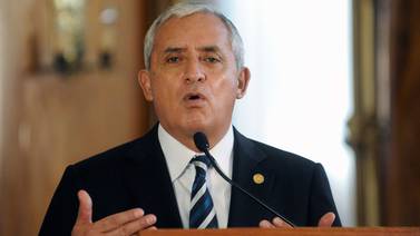Retiro de la inmunidad a presidente de Guatemala depende del Congreso