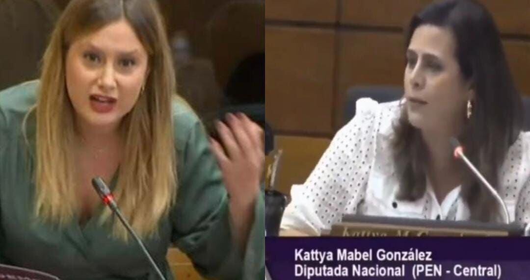 Las diputadas Alejandra Jacinto (izquierda) y Kattya Gonzáles (derecha) utilizaron letras de Shakira o aludieron la situación sentimental de la cantante para dar discursos políticos. 