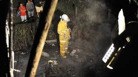 Dos ranchos ardieron en caserío de Coronado