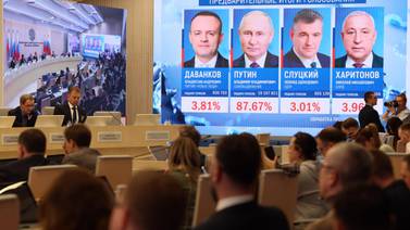 Rusia oficializa victoria de Vladimir Putin y rechaza fraude electoral
