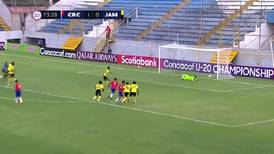 Selección de Costa Rica Sub-20 tiene amargo empate