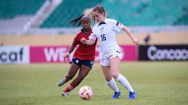 Selección Femenina Sub-20 de Costa Rica hizo sufrir como nunca a Estados Unidos 