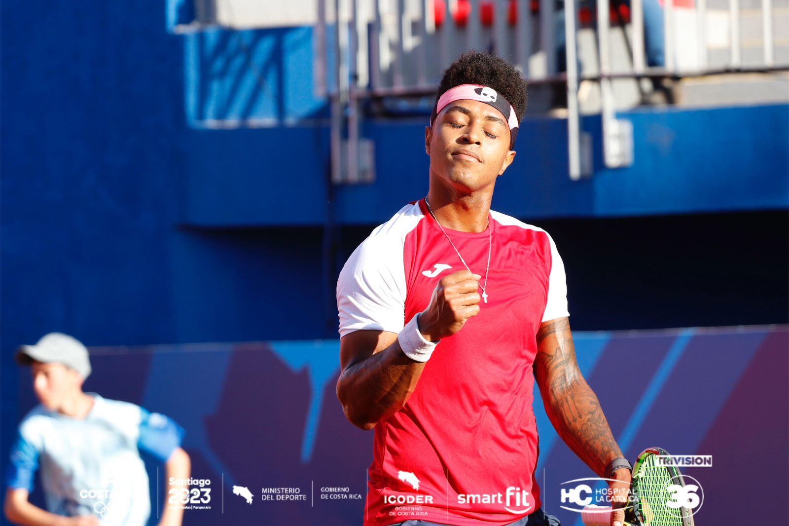Jesse Flores es muy optimista y junto a Rodrigo Crespo intentará seguir avanzando en dobles, en el tenis de los Juegos Panamericanos Santiago 2023.