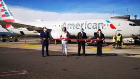 American Airlines inaugura vuelo directo entre San José y Chicago