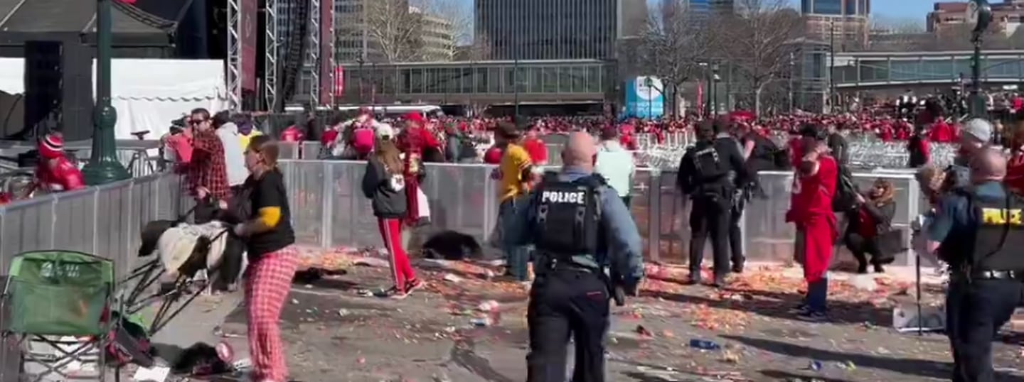El desfile de celebración por la victoria de los Chiefs en el Super Bowl terminó en un tiroteo en el que varias personas resultaron heridas.